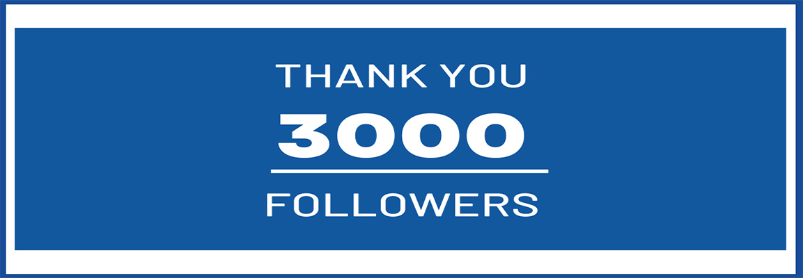 3000 volte grazie ai nostri followers di Linkedin!