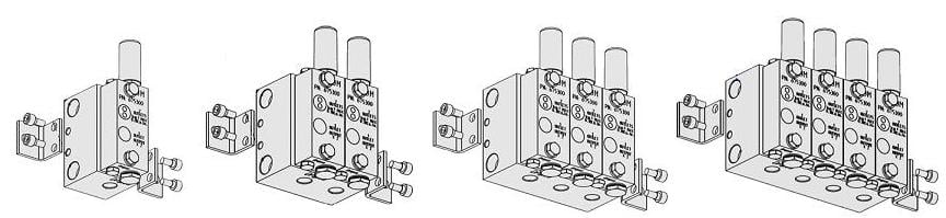 valvole modulari linea doppia 