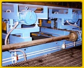 Casting grease: continuous casting with dual line greasing system