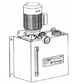 Motorised gear pump for oil